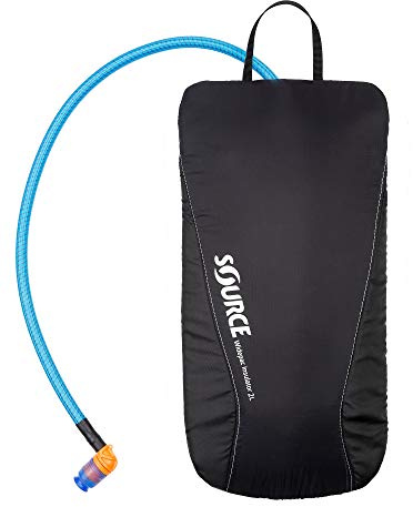 Source Unisex Widepac Insulator Trinkblase, schwarz, 3 Liter