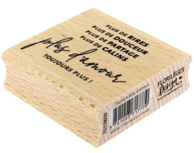 Florilèges Design Stempel, Farbe Holz, 60 x 60 mm