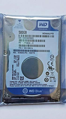 IBM Disco duro SATA de 500 GB WD5000LPVX-16V0TT0 5400 rpm 2,5