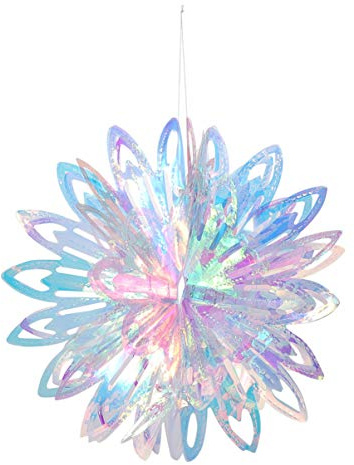 VALICLUD Neonblumen Kugel 8.9 Zoll Hängende Dekoration Für Zuhause Hochzeit Weihnachten Party Wand Und Decke Deko Seidenpompons