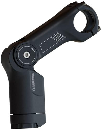 by.schulz by.schulz Unisex – Erwachsene Stem Alphapro Fahrradteil, Schwarz, 65mm
