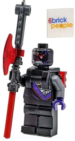 LEGO Ninjago Core: Nindroid (Legacy) with Saw Weapon and Backpack