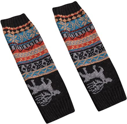 Damen Stulpen Bunt Beinwärmer Mädchen Legwarmers Crochet Thermo Beinstulpen Beinstulpen Lange/Kurz Socken Kawaii Herbst Ballettstulpen Winter Knöchelwärmer Solide Strümpfe Mit Stiefeln Tragbar