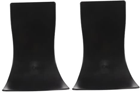 FELTECHELECTR Bacs D'égouttage Anti-Gouttes en Plastique Abs Noir 2 Pcs Support De Distributeur Domestique Récupérateur D'égouttement pour Maison, Hôpital Et Restaurant