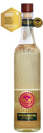 CORACHO Anejo, 100% Agave Azul, 700ml, 40% ABV, Intense Caramel Colour, Fruity and Chocolate Aromas, 14 months in Premium White Oak Barrels.