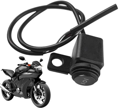 Motorrad-Blinkerschalter, Motorrad-Lichtschalter, Schalter Fahrrad-Lenkerlicht-Ein-/Aus-Steuerung, Steuerschalter für Fahrräder, Motorrad-Scheinwerferschalter, Ein-Aus-Schalter für Elektroroller für M
