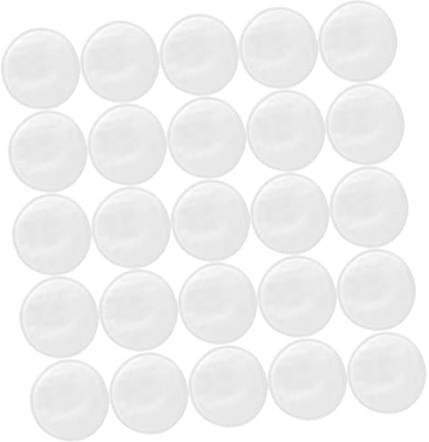Veemoon 100 Stück Runde Fusselfreie Gesichtspads Weiche Saugfähige Makeup Remover Pads aus Schadstofffreiem Vliesstoff Hautschonend für Tägliche Gesichtsreinigung und Makeup Entfernung