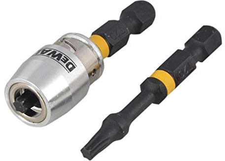 DEWALT Impact Torsion Bits T20 X 57MM (X3) and Magnetic Screwlock Sleeve
