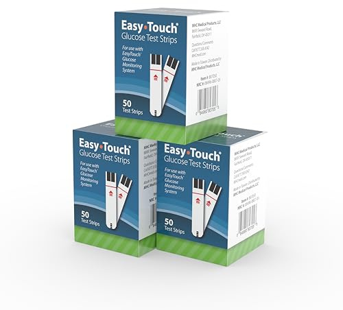 EasyTouch Glucose Test Strips, 150 Ct