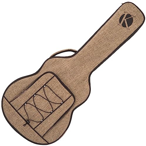 KINSMAN KUSJ8 Ultima Gitarrentasche - Jumbo Braun