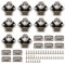 RDEXP 10PCS Keyless Locks Riegelknopfschrank für RV-Schubladenschrank