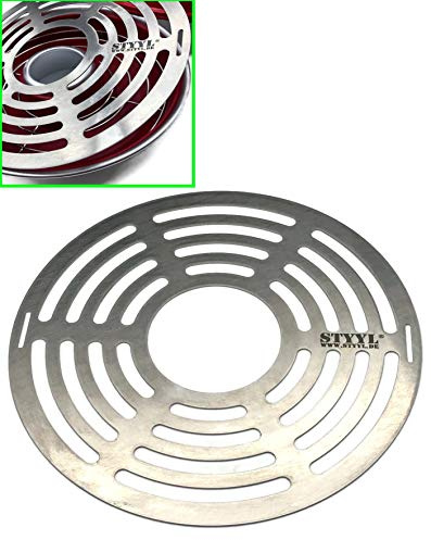 STYYL Gitterrost (2.te Ebene) passend für OMNIA®-Backofen aus Edelstahl | Backblech | Zusatzblech | Grillgitter | Backgitter | Edelstahlgitter | 2ter Boden | für Omnia Sweden