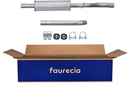 HELLA 8LB 366 020-051 Vorschalldämpfer - Easy2Fit® Kit - vorne - zweiteilig - Set mit Anbauteilen - für u.a. VW GOLF VI