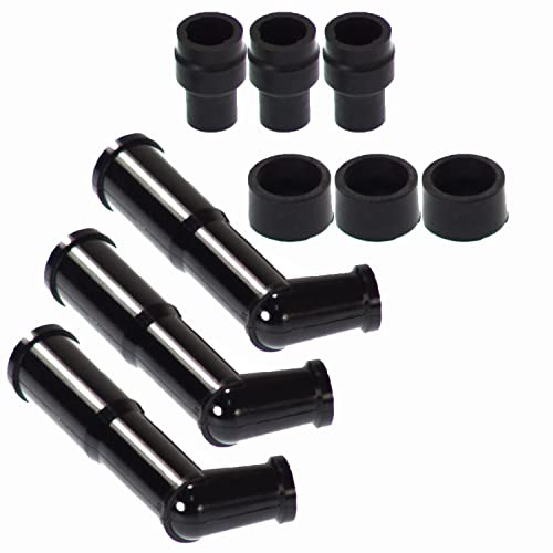 3x NGK Zündkerzenstecker XB05F 8062 passend für Yamaha XJ XS XV Kawasaki GPZ Suzuki GS