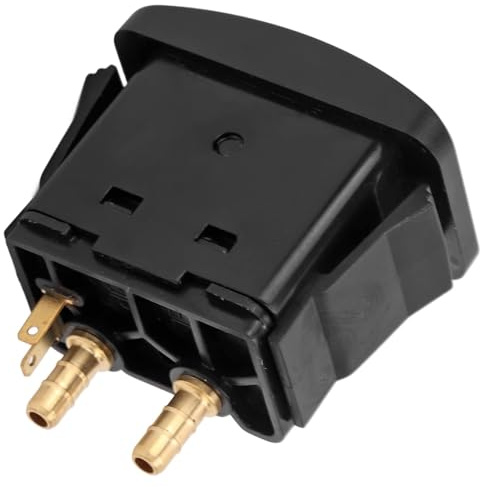 Elektrische Ein Aus Schalter, Paddle Type Push to Snap Tab Elektrischer Kabinensitz Lufthebeventilschalter Lastwagen Luftpumpen Steuerschalter Manuelles Paddelventil Sitzsteuerung