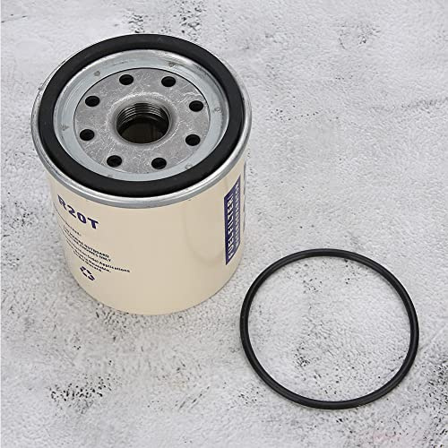 Tbest Racor R20T Kraftstofffilter, Kraftstofffilter Wasserabscheiderelemente für R20T, Passend für Außenborder LKW Bus