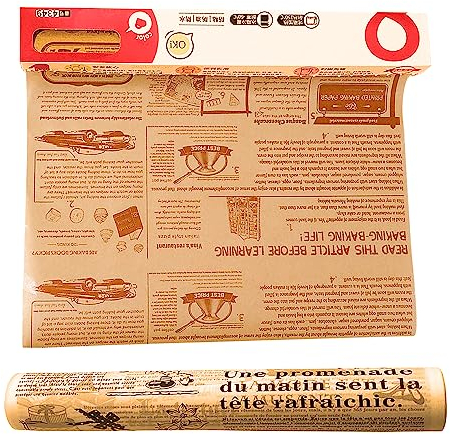 Rollo de Papel para Hornear y Envolver Alimentos de 8M - Papel para Sándwiches, Marrón