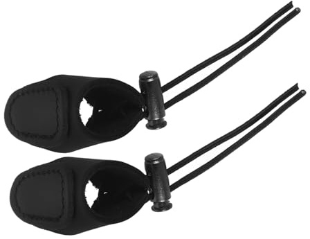 Mikikit Set Di Guanti Da Tiro Con Larco 2 Pezzi Protezioni Per Le Dita Guanti Da Tiro Con Larco Portatili Protezioni Per Le Dita