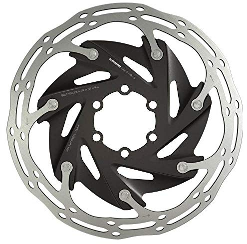 Sram Rotor Centerline X Bremsscheibe schwarz 1size | SRAM CenterLine XR 160 mm Scheibenbremsrotor – leichte, 2-teilige Stahlbremse mit leisem Betrieb