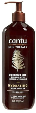 CANTU Skincare Coconut Oil Hydrating Body Lotion 473 ml (Pack of 1) (packaging may vary)