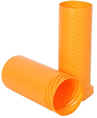 Epsilon Tubo da Viaggio Arancione Pennello da Barba Standard, Unico