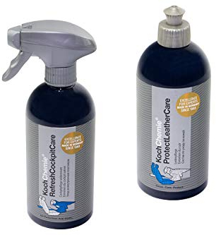 Auto Pflege Set 2-tlg. Koch Chemie Lederpflege & Cockpitpflege