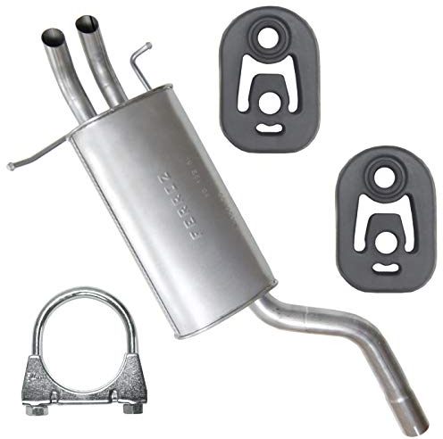 Endschalldämpfer Auspuff Endtopf für Mercedes C180 C200 C230 W203 S203 1.8 2.0