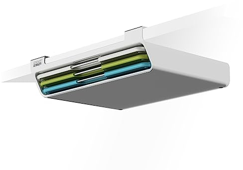 Joseph Joseph Folio Slim 3-Piece Under Shelf, Space saving Chopping Board Set, Multicolour