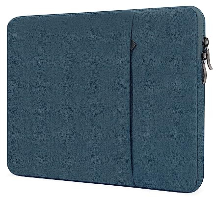 ProElife Custodia per laptop da 15 pollici per MacBook Air 2025-2023 da 15 pollici con M4 M3 M2 A3241/A3114/A2941 custodia da viaggio impermeabile per MacBook Air 15 M4 M3 M2 (blu navy)