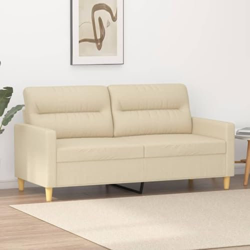 Rantry 2-Sitzer-Sofa, Creme, 140 cm, aus Stoff, für den Außenbereich, für den Garten, Bett, Sofa, für Terrasse und Außenbereich