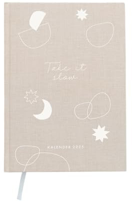 Odernichtoderdoch Achtsamkeitskalender 2025 | A6 Format | 140 Seiten | Beige | Glückskalender mit Achtsamen Denkanstößen | Hardcover (Achtsamkeitskalender 2025)