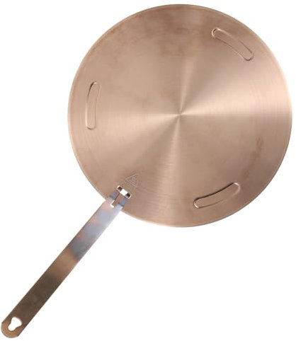 PAMINGONO Adattatore per Piano Cottura Induzione in Acciaio Diffusore di Calore per Fornelli Gas Piastra di Cottura per Induzione Elettrica Accessori Indispensabili per Cucina