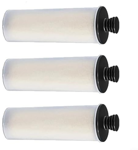 Gettimore Paquete de 3 filtros descalcificadores para limpiador de vapor, cartuchos de descalcificación para limpiador de vapor, para Karcher para SC3 serie vertical premium, filtro descalcificador