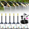 360° Curved Garden Automatic Irrigation System, arrosage automatique pour jardin, kit arrosage automatique système d'irrigation goutte à goutte pour plantes de serre, plates-bandes surélevées (5m)
