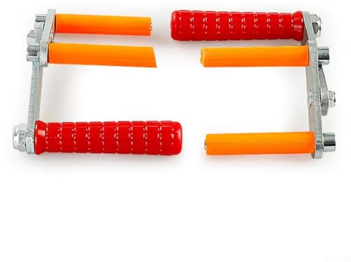 Fityle Porte-cloisons sèches Outils de levage de panneaux robustes avec capacité de charge de 115 kg et conception de sécurité anti-chute pour plaques de plâtre, dalles, portes et verre