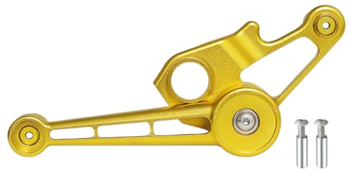 Whoasyst Tensor de cadena de 2/3/6 velocidades, aleaciones de aluminio, guía estabilizadora, tensor de bicicleta plegable, fácil de instalar