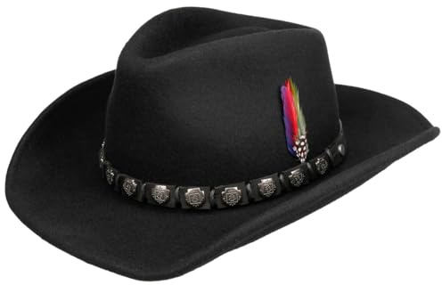 Stetson Hackberry Westernhut Cowboyhut Traveller Wollfilz Herren Sommer Winter