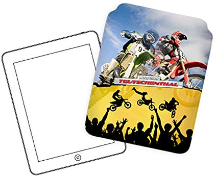 Schilderfeuerwehr iPad 2 3 4 Schutzhülle aus Neopren mit Foto und Text oder Namen selbst gestalten und Personalisieren