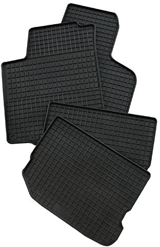kh Teile 61010 Gummimatten passend für Golf 4 Passform Allwetter Gummi Fußmatten 4-teilig schwarz