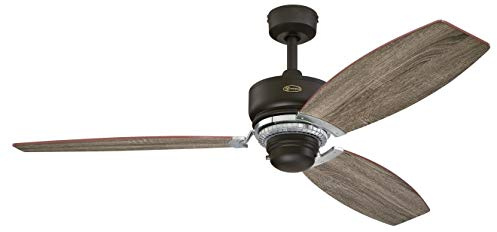 Westinghouse Lighting 7207640 Welford 137 cm Deckenventilator in verwitterter Bronze, 58 W