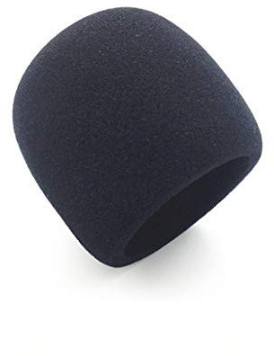 SHOTAY Pelzige Windschutzscheibe Muff Windschutz Schaumfilter Schwammmikrofon Winddichte Abdeckung für Zoom H1 Handy Recorder Mikrofon Schwammabdeckung