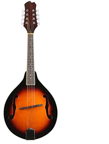 TSTS Beginner Mandolin Mandolins A-Style 8-String Musical Instrument Solid Wood Spruce Mandolin With Gig Bag
