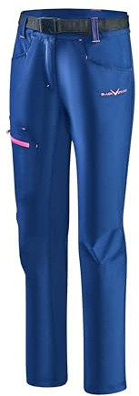 Black Crevice Trekkinghose Damen I Wanderhose mit praktischen Taschen I Outdoorhose I wasserabweisend & schnelltrocknend I strapazierfähig & atmungsaktiv