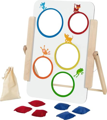 Goki 56330 Jeu de Lancer pour Tous Les âges, Peut être joué Traditionnel, Multicolore