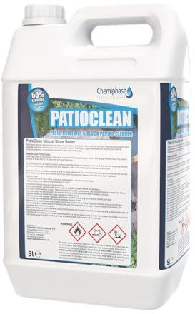PatioClean Patio Cleaner Driveway & Block Paving Cleaner 5 Litres
