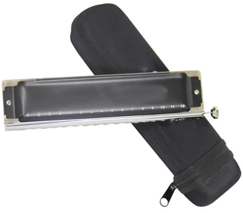 16-Loch C-Chromatische Mundharmonika, professionelle Harfe, einfach zu spielendes Instrument Anfänger-Mundharmonika