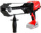 fischer Akku-Auspressgerät FIS DB SL Pro Solo, zum kräfteschonenden Auspressen, mit Dosierfunktion und Geschwindigkeitsanpassung, ergonomisches Design für optimale Handhabung, ohne Ladegerät & Akku