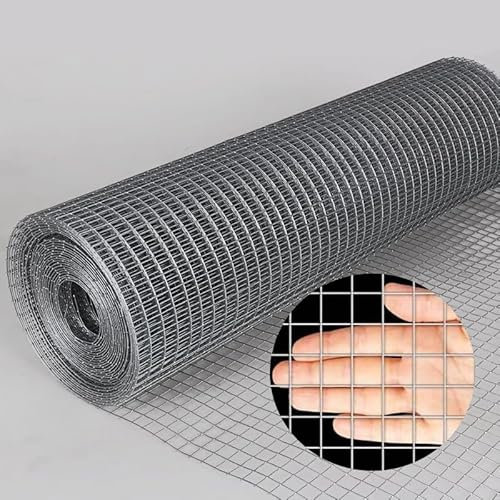 Elbe 1M x 15M Maschendraht Garten-Schutznetz Maschengröße 15mm x 15mm Verzinkt Vogelkäfignetz Gartenzaun Drahtgitterzaun