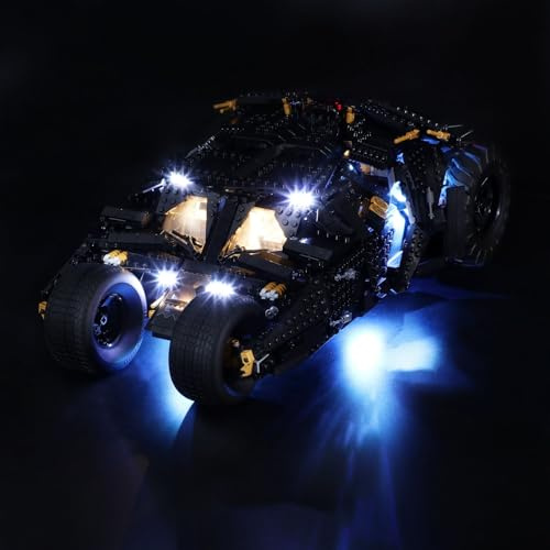 MENZAVA Licht-Set Kompatibel Mit 76240 Batmobile Tumbler Batman - Led-Beleuchtungsset Für Bausteinen Modell - Modell Set Nicht Enthalten