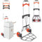 Pack and Move - Diable Pliable en Aluminium - 35 x 48 x 119 cm - 125 KG Max - pour déménagement et Transport
